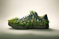 A shoe that considers its carbon emissions