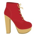 Shoe icon image Royalty Free Stock Photo