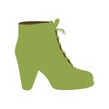 Shoe icon image Royalty Free Stock Photo