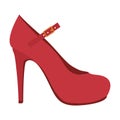 Shoe icon image Royalty Free Stock Photo