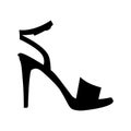 Shoe icon image Royalty Free Stock Photo