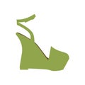 Shoe icon image Royalty Free Stock Photo