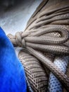 a shoe knot that perfects the wearer Royalty Free Stock Photo