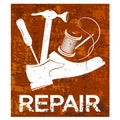 Shoe repair poster