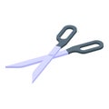 Shoe repair scissors icon, isometric style Royalty Free Stock Photo