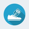 Shoe sale icon