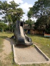 The Shoe Shape Garden Slide.
