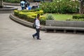 Shoe shine boys in Independence Square in Quito, Ecuador Royalty Free Stock Photo