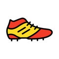 Shoe, soccer Isolated Vector Icon that can be easily modified or edited