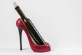 Shoe wine rack Royalty Free Stock Photo