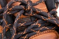 Shoelaces cloesup photo