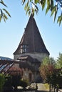 The Shoemakers` Tower in Sighisoara, Romania. Royalty Free Stock Photo
