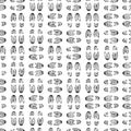 Shoeprints Repeating Background