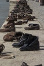 Shoes of budapest Royalty Free Stock Photo