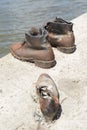 Shoes Danube Promenade. Monument to the victims of the Holocaust