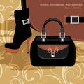 Shoes, handbags and accessories. Banner