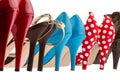 Shoes with high heels Royalty Free Stock Photo