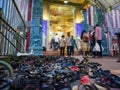 Shoes at an Indian Temple