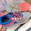 shoes lecof utha blue grey red