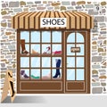 Shoes shop.