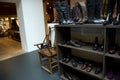 Shoes shop interior