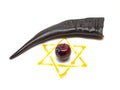 Shofar apple and honey