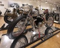 Shogun by Fuller Moto on display in the Haas Moto Museum and Sculpture Gallery in Dallas, Texas. Royalty Free Stock Photo