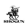 Shogun, a Japanese samurai Royalty Free Stock Photo