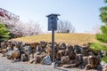 Shogunzuka Mound with Cherry blossoms Kyoto, Japan. Royalty Free Stock Photo