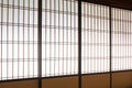 Shoji , Traditional Japanese door Royalty Free Stock Photo