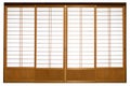 Shoji , Traditional Japanese door Royalty Free Stock Photo