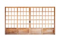 Shoji , Traditional Japanese door,window Royalty Free Stock Photo