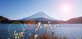Shojiko lake Royalty Free Stock Photo
