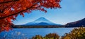 Shojiko lake Royalty Free Stock Photo
