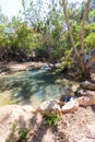 Shokek River in the Valley of the Springs. Royalty Free Stock Photo