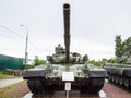 T80 tank at outdoor area of Tank History Museum