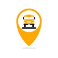 Shool bus tracking icon