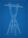 Electric tower Architect blueprint