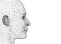 Human Head design - Architect Blueprint