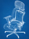 Office Chair Design Architect Blueprint