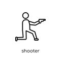 Shooter icon from Arcade collection.