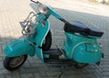 Shooters Vespa Piagio tahun 1971 Royalty Free Stock Photo