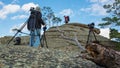 The Shooting Area in the Mountains