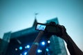 Shooting a concert on a smartphone