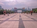 Citizen center of shenzhen, China. Royalty Free Stock Photo