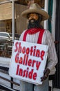 Shooting Gallery Along the Streets of Virginia City