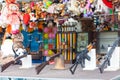Shooting gallery on the fair Royalty Free Stock Photo