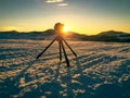 Shooting mountin landscape Royalty Free Stock Photo