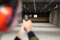 Shooting range. Royalty Free Stock Photo