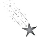 Shooting Star Ethereal Graphic